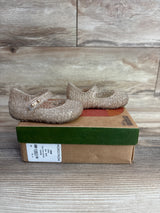 Mini Melissa Campana Jelly Flats Gold sz 5c