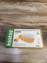 NEW Haakaa Pineapple Silicone Nibble Tray