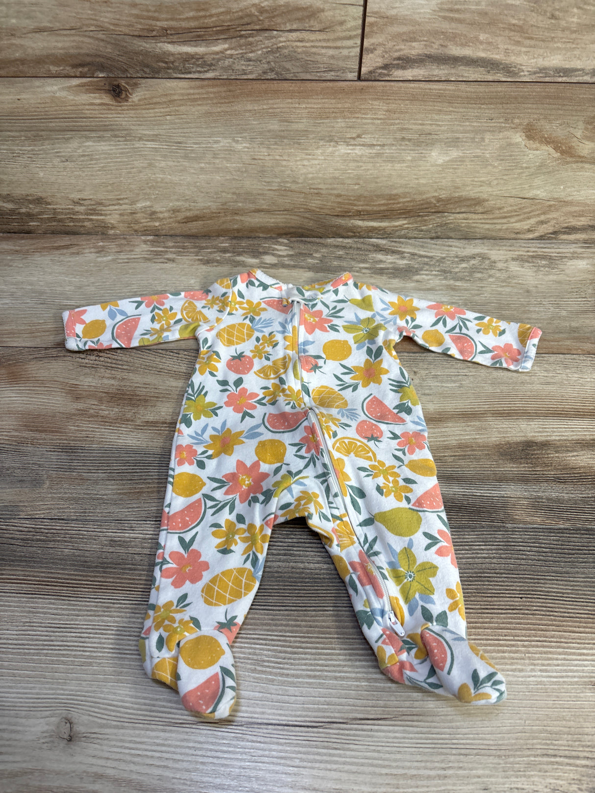 Just One You Floral Sleeper White sz 3m