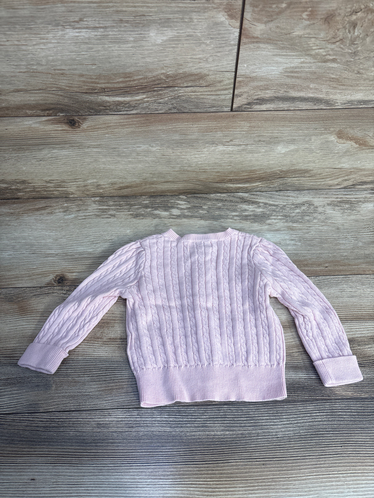 Ralph Lauren Cable Knit Cardigan Pink sz 12m