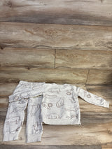 Carter's 2pc Pullover Sweatshirt & Joggers Set Beige sz 4T