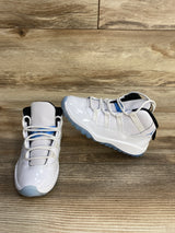 Air Jordan 11 Retro TD 'Legend Blue / Columbia' Sneakers sz 10c