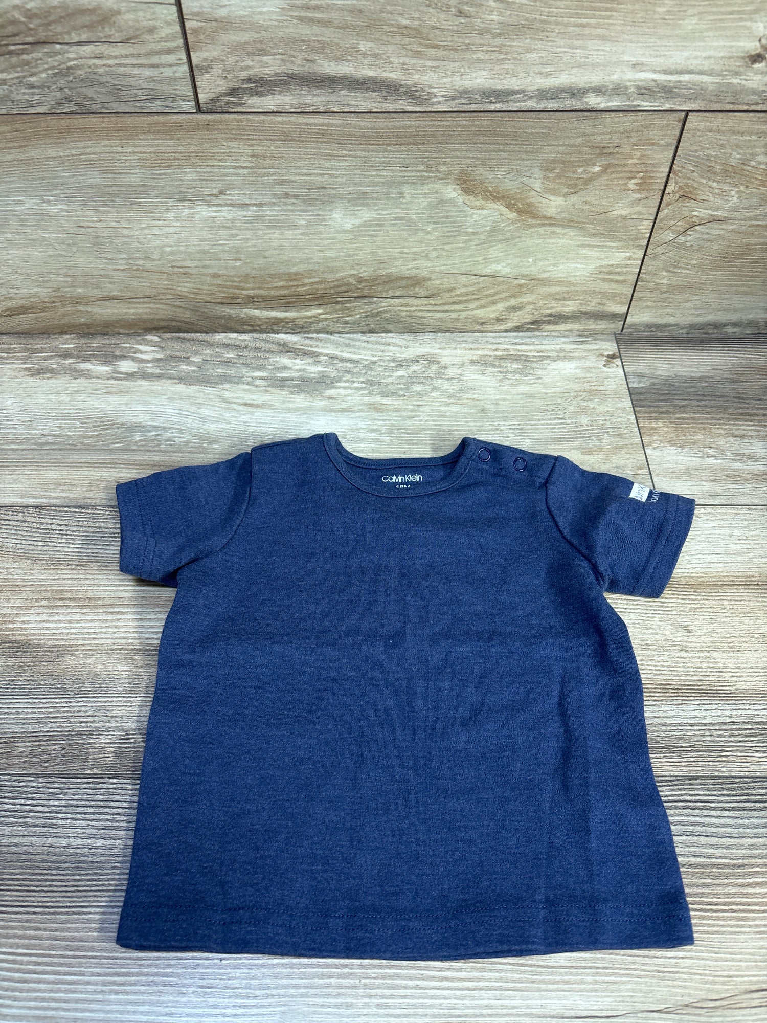 Calvin Klein Short Sleeve Shirt Blue sz 18m
