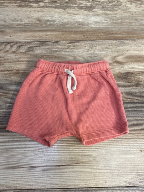 Old Navy Drawstring Thermal Knit Shorts Peach sz 6-12m - Me n Mommy To Be