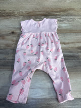 Just One You Ribbed Jumpsuit Pink sz 6m