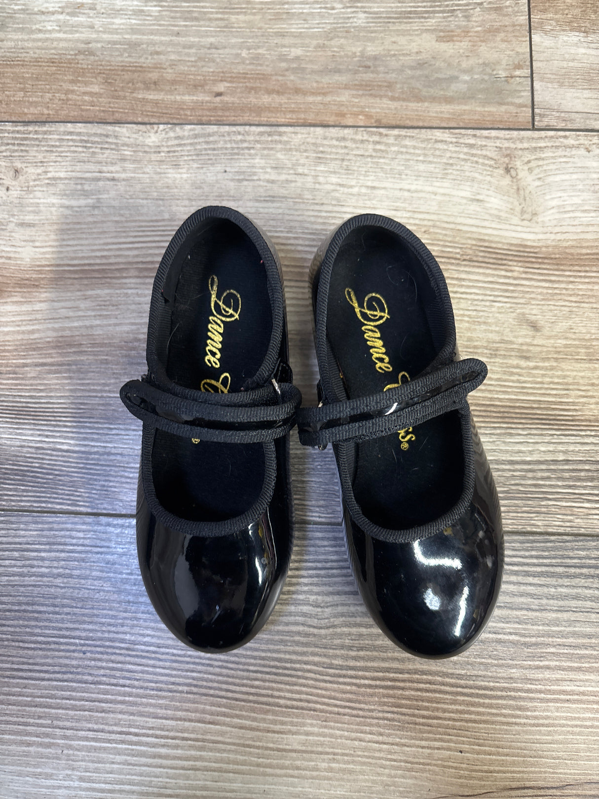 Dance Class Tap Shoes Black sz 9.5c