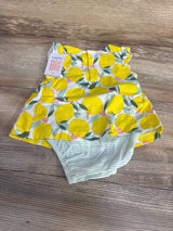 NEW Just One You Lemon Print Bodysuit Dress White sz 3m - Me n Mommy To Be
