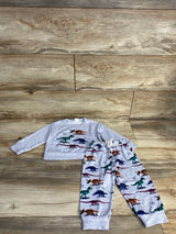 2pc Dinosaur Sweatshirt & Joggers Grey sz 9-12m