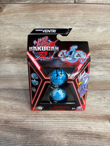 NEW Bakugan Titanium Ventri Action Figure, Light Blue