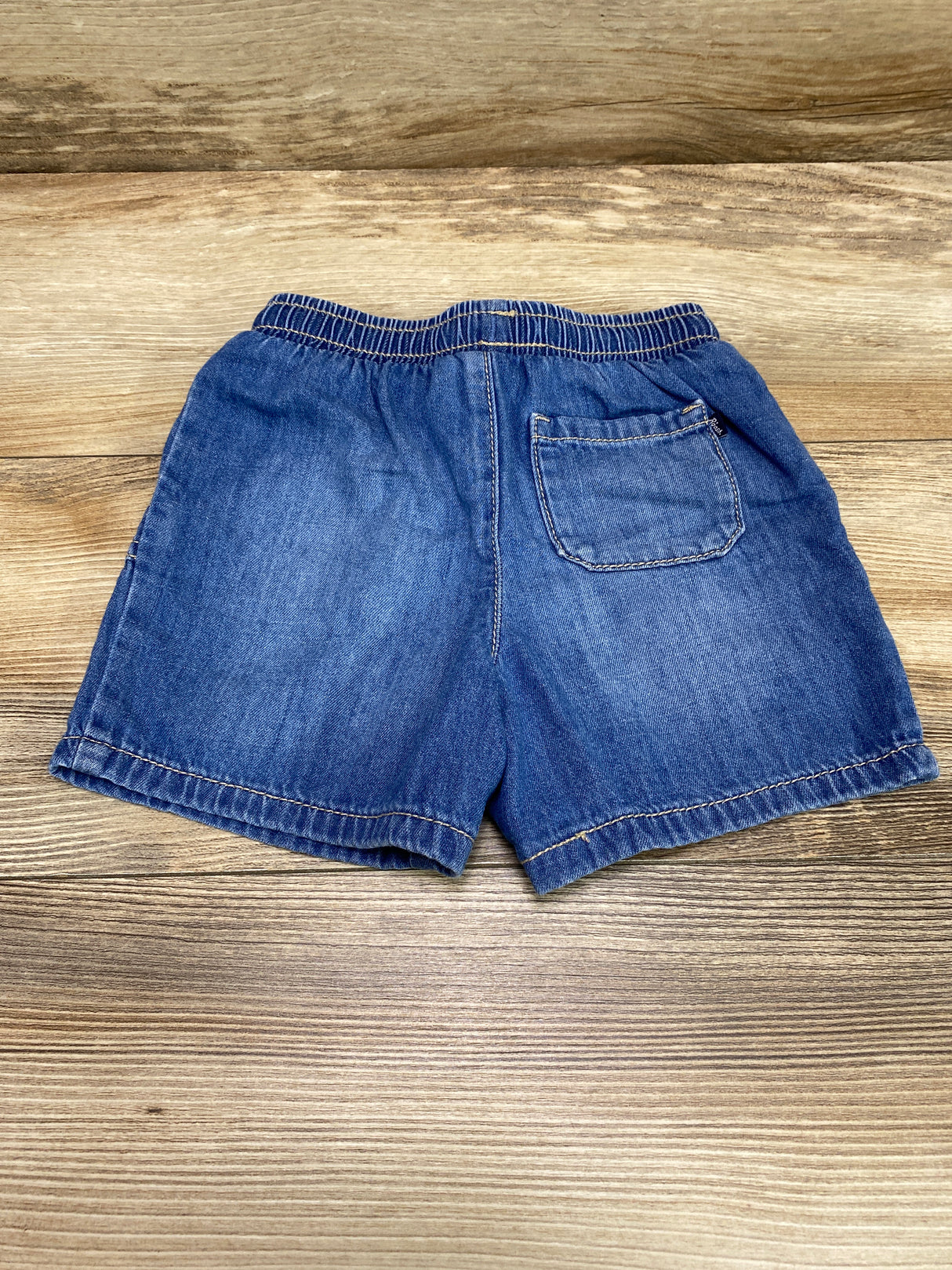 Oshkosh Drawstring Chambray Shorts Blue sz 24m