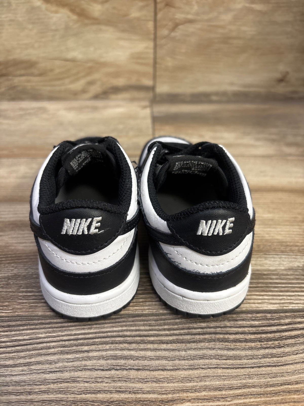 Nike Dunk Low TD 'Black White' Sneakers 8c