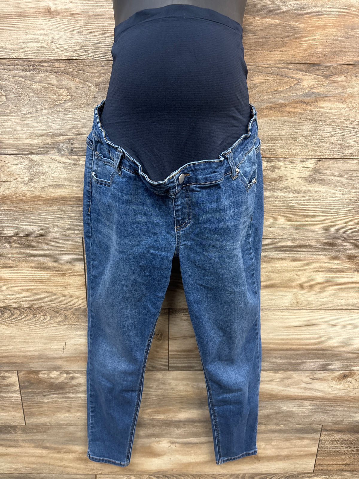 Time & Tru Maternity Jeans Blue sz XL (16-18)