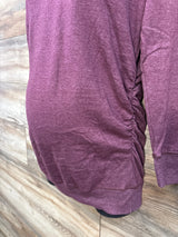 Feathers Maternity Ruched Sweatshirt sz Small