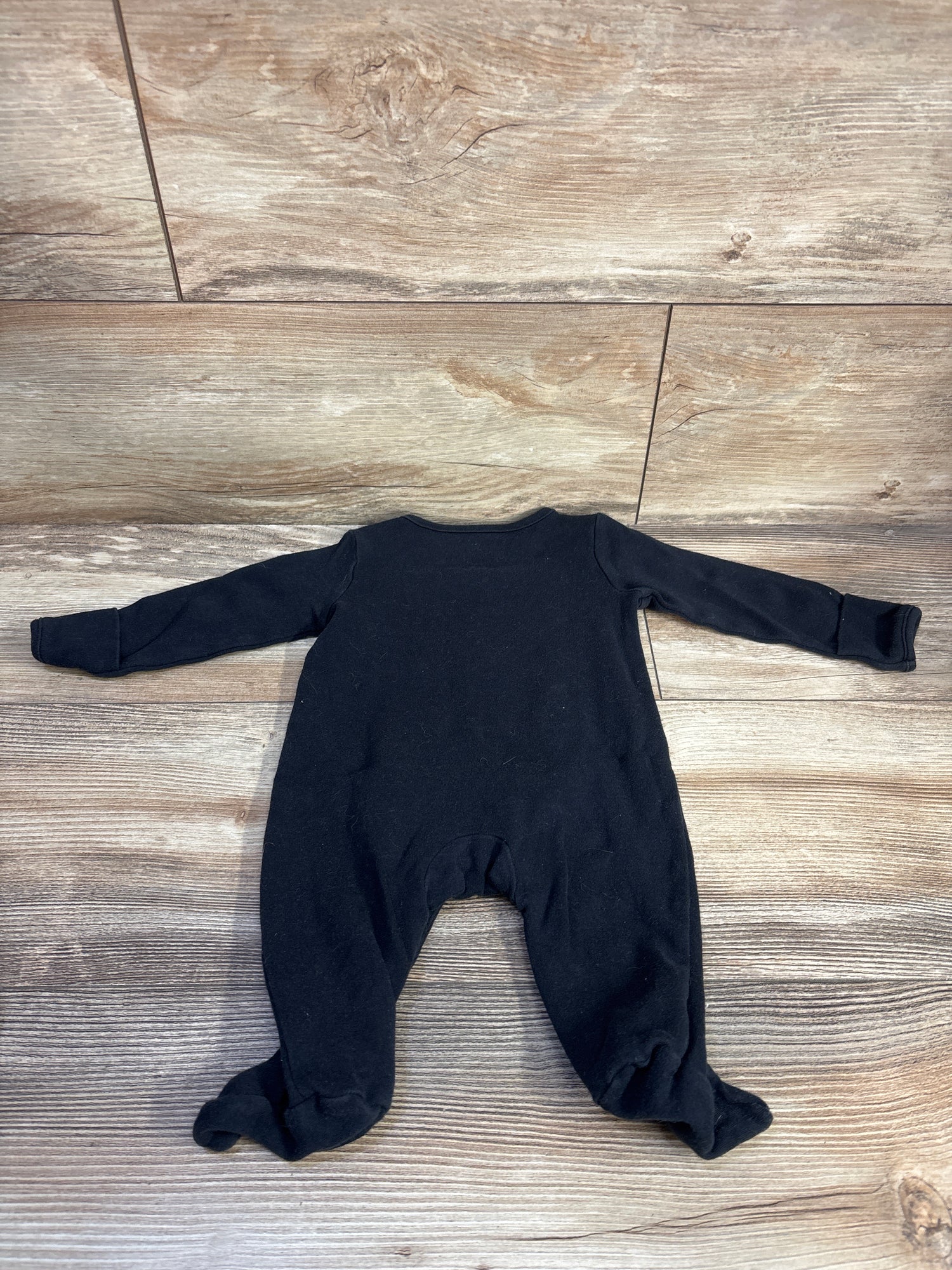 Just One You Skeleton Footed Coverall Black sz 3m