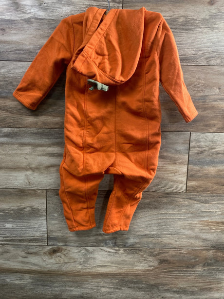 Old Navy Pumpkin Hooded Jumpsuit Costume Orange sz 12-18m - Me n Mommy To Be