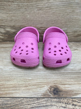 Crocs Classic Clogs Pink Sz 2c/3c