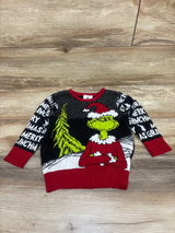 The Grinch Knit Sweater Black sz 2T