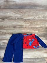 Marvel 2pc Spider-Man Pajama Set Red sz 5T