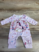 Heart Unicorn Coverall Pink sz 1-3m
