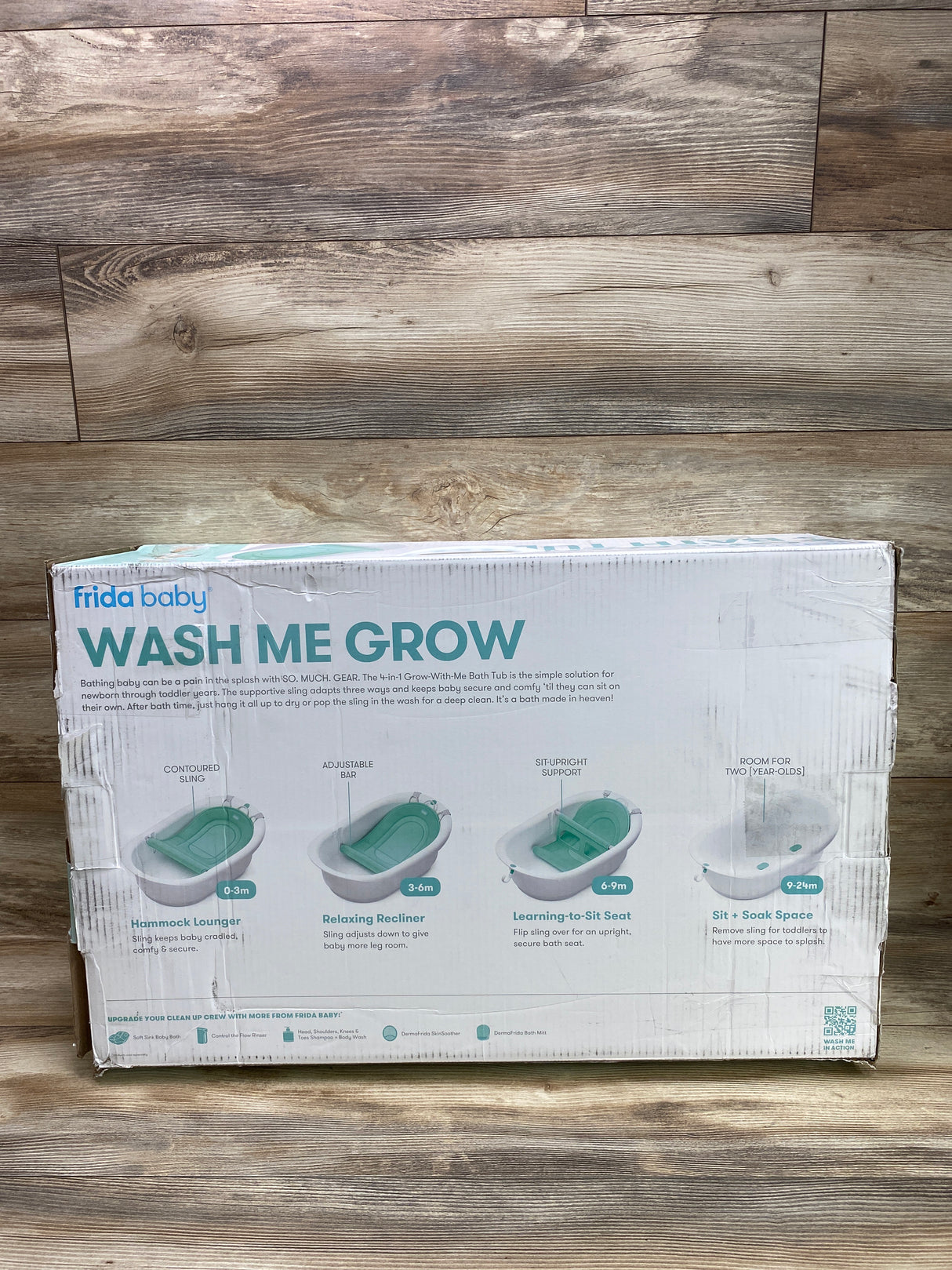 Frida Baby 4-in-1 Grow-With-Me Bath Tub