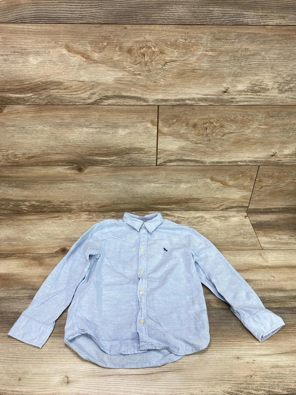 L.O.G.G. Button-Up Shirt Blue sz 5-6