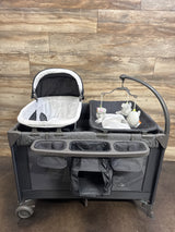 Pamo Babe 4-in-1 Baby Playard with Bassinet & Changing Table