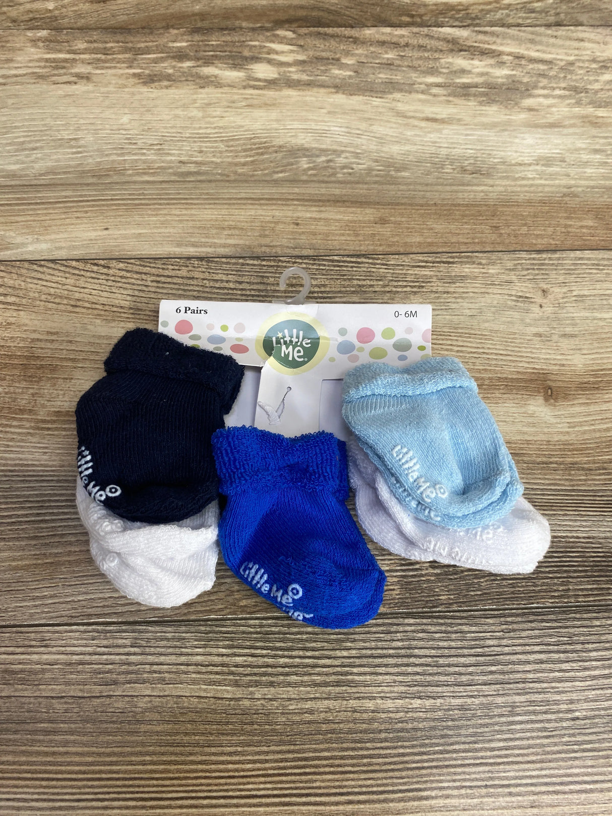 NEW Little Me 5pk Socks sz 0-6m