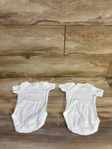 Children's Place 2pk Bodysuits White sz 9-12m