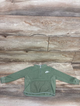Nike Fleece Half-Zip Sweatshirt Green sz 24m
