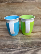 Munchkin Miracle 360 Trainer Cup Green/Blue 7oz 2pk