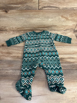 Carter's Patterned Blanket Sleeper Green sz 3m