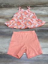 Just One You 2pc Watermelon Top & Shorts Pink sz 18m