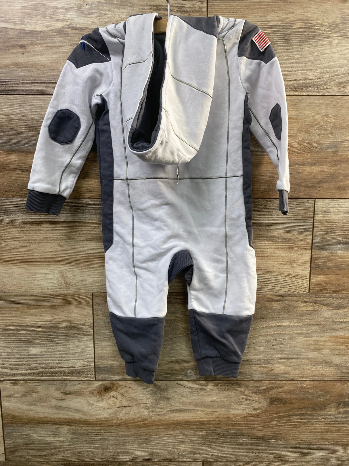 SpaceX Spacesuit Onesie White/Grey sz 2T