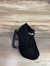 NEW Nike 3pk Cushioned Ankle Socks Black sz 5-7c