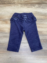 Old Navy Ruffle Leggings Navy sz 0-3m