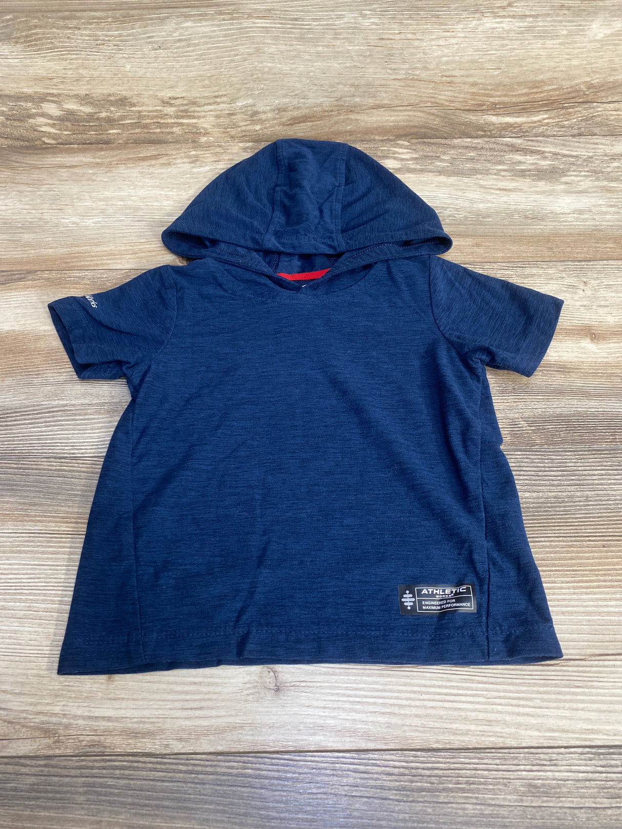 Athletic Works Hooded Shirt Navy sz 18m