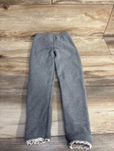 Velour Lined Mushroom Sweat Pants Grey sz 4T