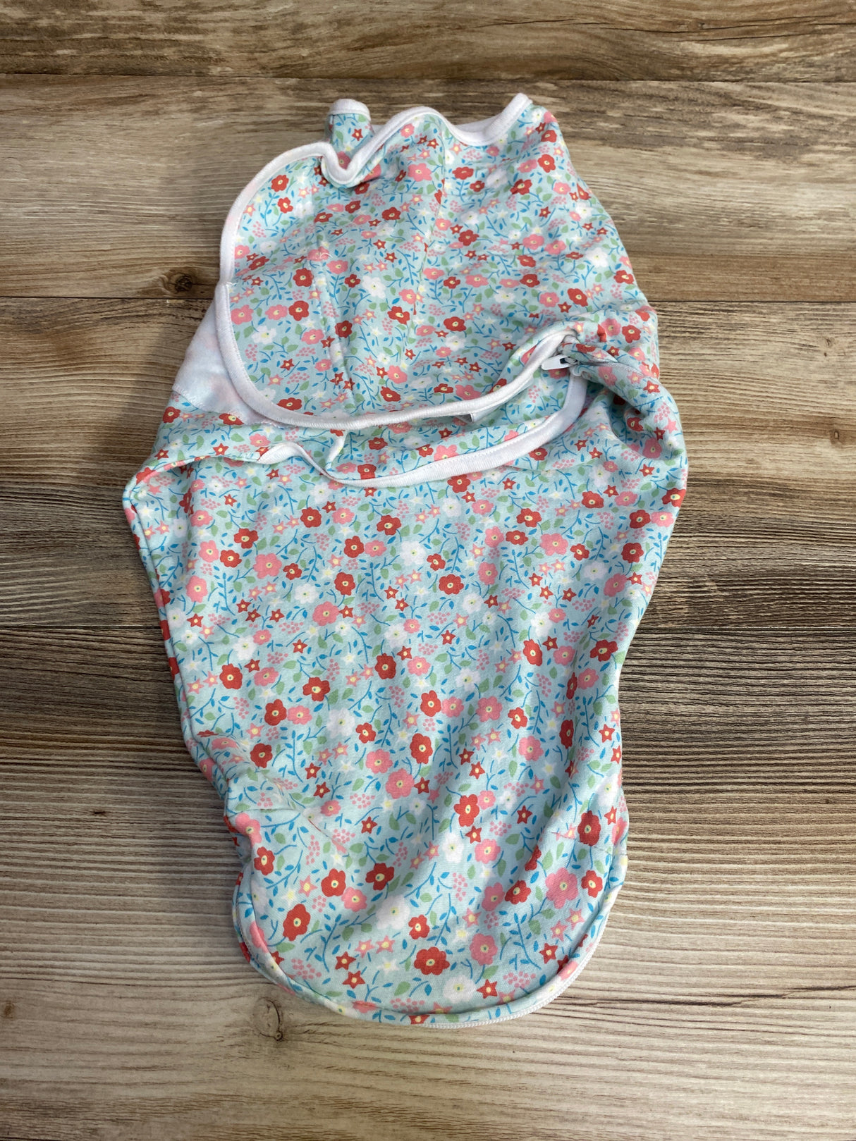 Aden + Anais Floral Swaddle Wrap Blue sz 0-3m