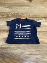 Tommy Hilfiger Flag Shirt Navy sz 0-3m