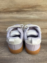 First Steps Hook and Loop Sneakers Lavender sz 4c