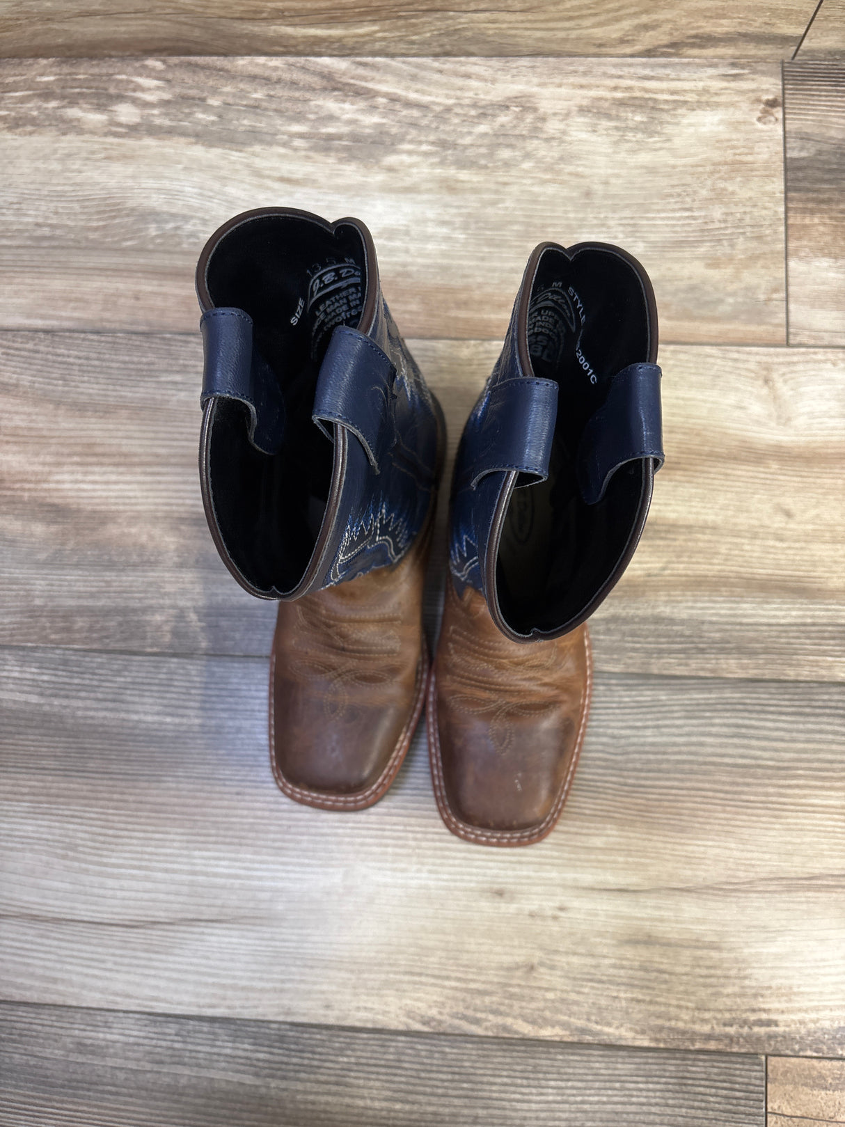 J.B. Dillon Western Boots Blue sz 13.5c