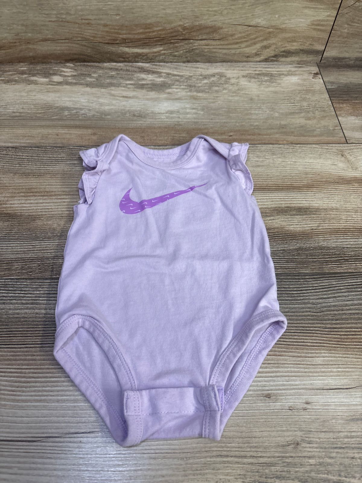 Nike Flutter Sleeve Bodysuit Lilac sz 3m