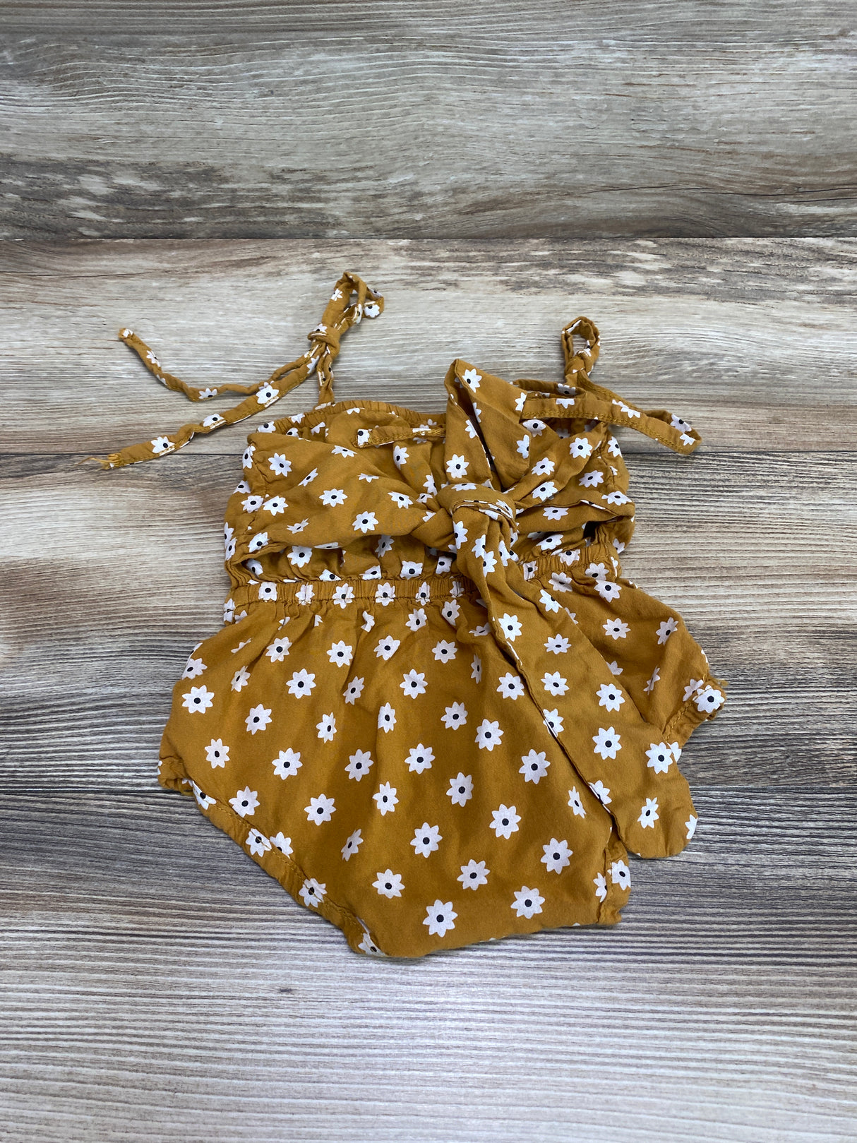 Floral Romper Brown sz 3-6m