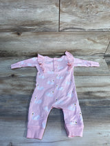 M+A by Monica + Andy Swan Coverall Pink sz 3-6m