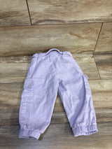 Carter's Belted Cargo Pants Lilac sz 18m