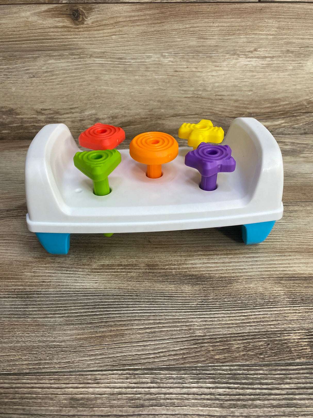 Fisher Price Toddler Toy Tap & Turn Bench