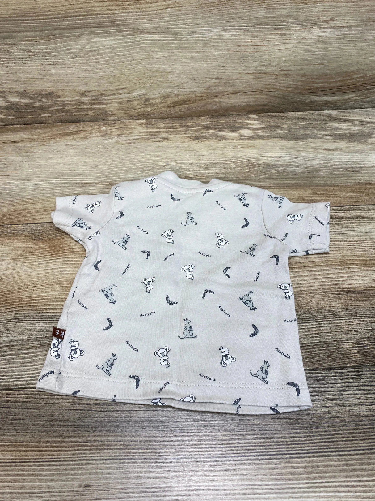 Koala Friends Australia Shirt Grey sz 0-3m