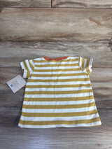 NEW Attitude Baby Striped Shirt Yellow sz 12m