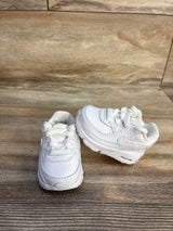 Nike Air Max 90 TD 'Triple White' Sneakers sz 2c