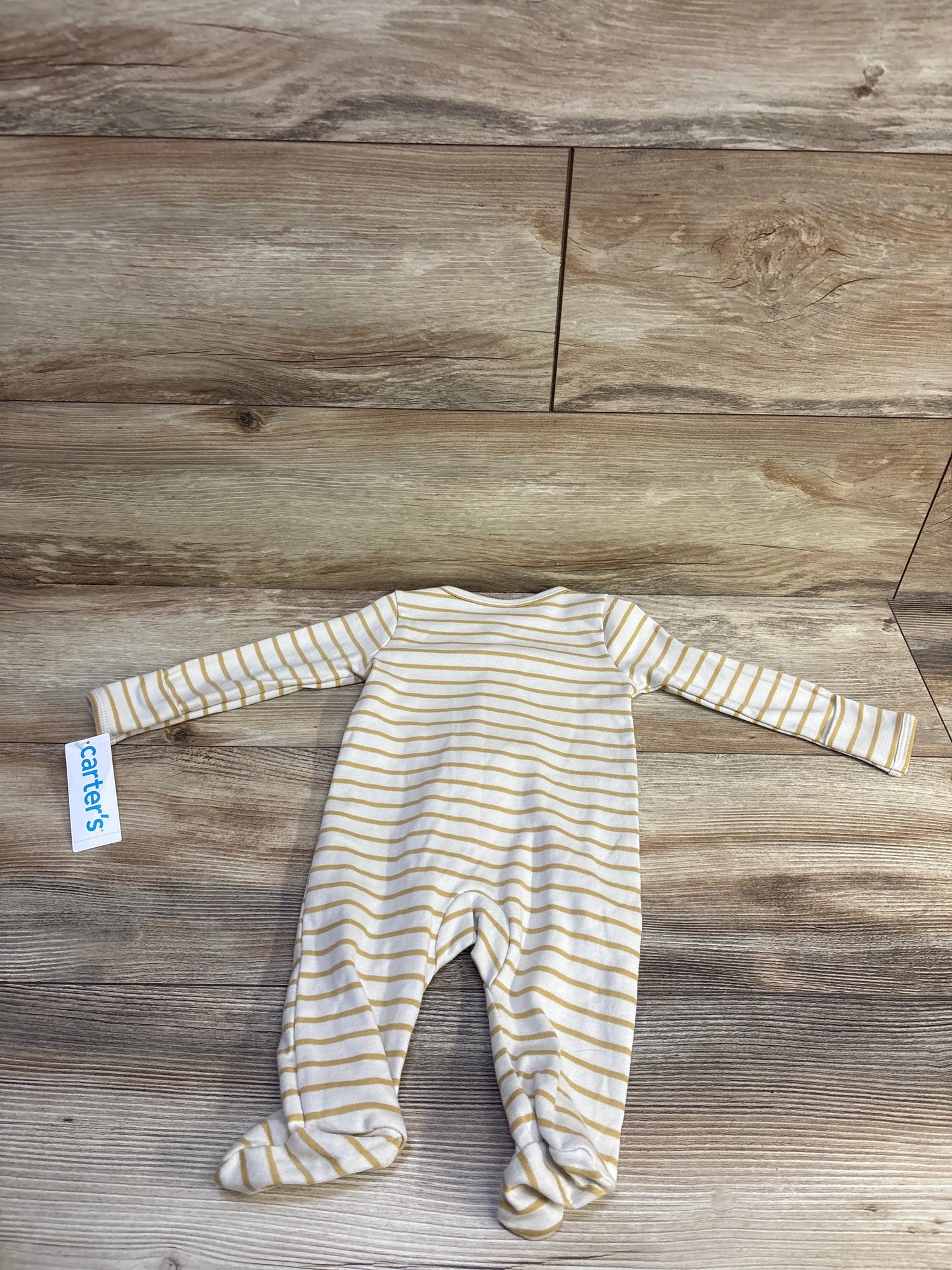 NEW Carter's Striped Sleeper Beige sz 3m
